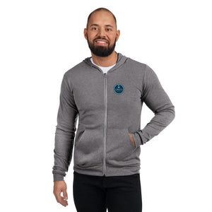 Unisex zip hoodie - UV360