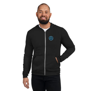 Unisex zip hoodie - UV360